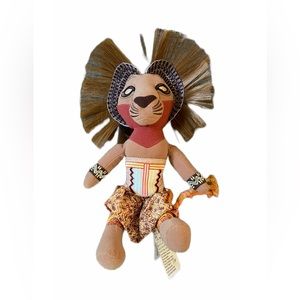 Lion King The Broadway Musical Simba Plush Doll